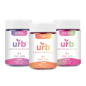 Buy Urb 1:1 THC CBD Gummies